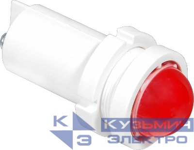 Лампа светодиодная СКЛ-14Б-К-2-220 220В 50Гц/пост. диаметр посадочного отверстия 22мм УХЛ2.1 красн. Реле и Автоматика A8021-78107439