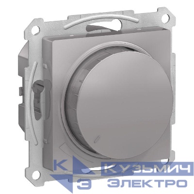Светорегулятор поворотно-нажимной AtlasDesign 400Вт механизм алюм. SE ATN000323