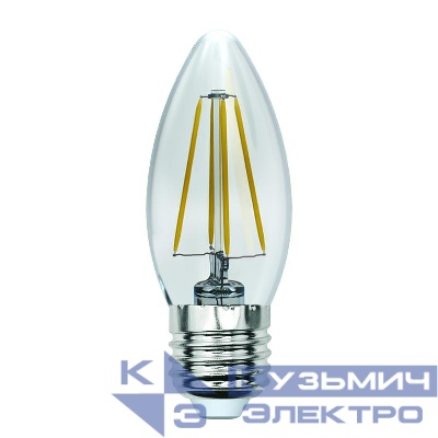 Лампа светодиодная LED-C35-13W/3000K/E27/CL PLS02WH Sky прозр. картон Uniel UL-00005901