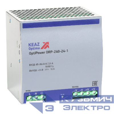 Блок питания OptiPower DRP-240-24-1 КЭАЗ 284549