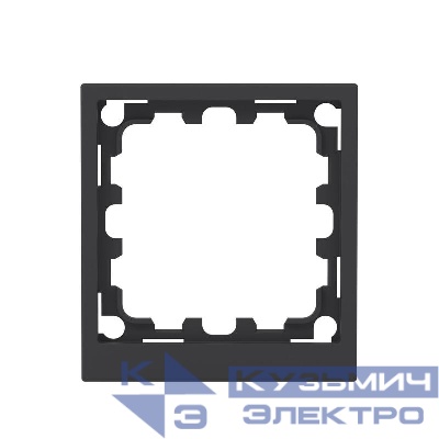 Рамка 1-м KANT черн. уголь DKC 7012902
