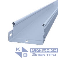 Лоток листовой неперфорир. 100х50 L3000 сталь 0.7мм ST оцинк. ASD-electric ST.1005.3007