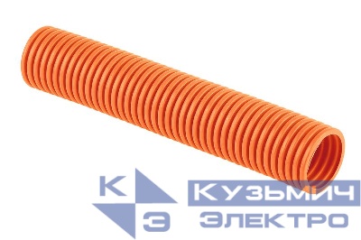 Труба гофрированная ПП легкая d40мм с протяжкой (уп.15м) Ruvinil 44001