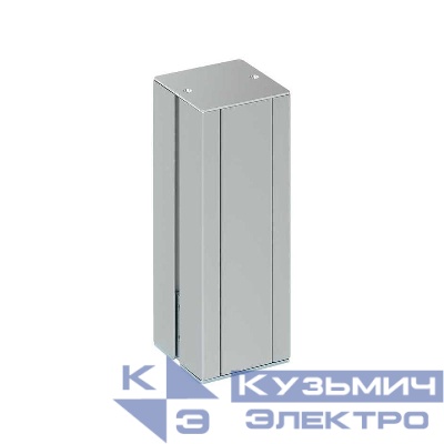 Мини-колонна 2-сторонняя на 8-мод. К45 225х80х80мм Simon Connect алюм. ALK224-8