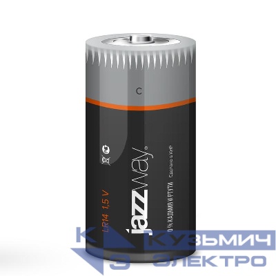 Элемент питания алкалиновый C/LR14 1.5В Ultra Alkaline BL-2 (блист.2шт) JazzWay 5005105