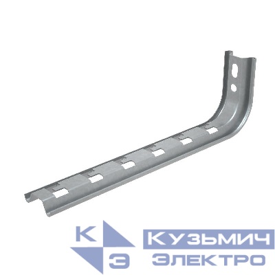 Консоль L-образная безвинтовая KSLBV400 осн.50-400 сталь КМ LO14816