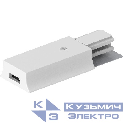 Соединитель - коннектор для шинопровода бел. LD1010 для CAB1003 FERON 41883