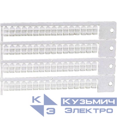 Шильдик маркировочный для интерфейсных колодок версий IRK IRKM 64шт DKC IRK-MP