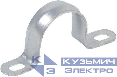 Скоба крепежная двухлапковая d12-13мм метал. IEK CMAT11-12-100