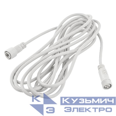 Удлинитель для гирлянд UCX-F90 E/5M/WH серии F90PRO 5м статика/мерцание IP67 бел. Uniel UL-00013226
