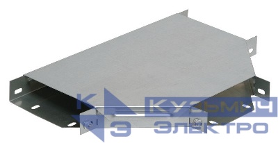 Ответвитель для лотка Т-образ. горизонт. 300х50 с кр. IEK CLP1T-050-300
