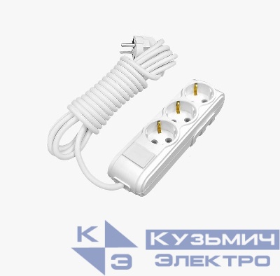 Удлинитель 3х3м с защитой от детей MOTTO с/з ARVIA 35 01 1003 403