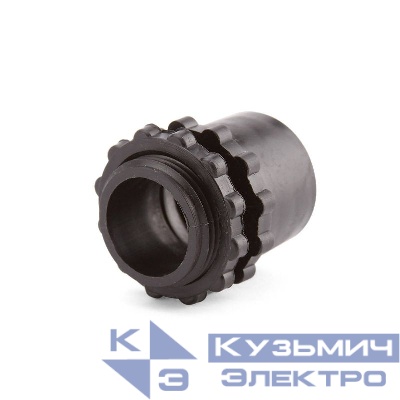 Муфта вводная МВП 12 для металлорукава с наружн. резьбой (уп.100шт) Fortisflex 49645