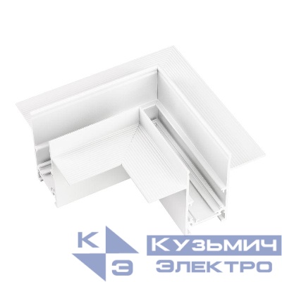 Коннектор угловой MAG-ORIENT-CON-2652-FDW-L90 (WH) (IP20 металл) Arlight 035808