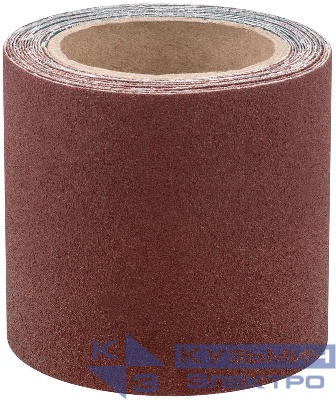 Рулон шлифовальный мини на тканевой основе алюм./оксидный абразивный слой 115ммх5м Р 60 FIT 38083
