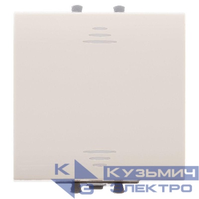 Выключатель модульный 1-кл. 2мод. Avanti "Ванильная дымка" 16А IP20 беж. DKC 4405102