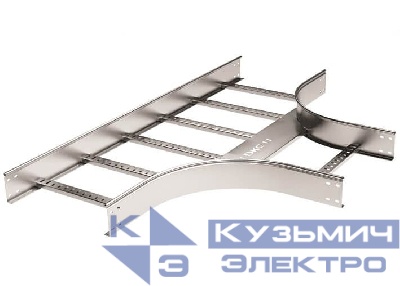 Ответвитель Т 80х600 R-600 лонжерон 1.5мм в компл. с крепежн. элемент. и соед. пластинами гор. оцинк. DKC LIT8606KHDZ