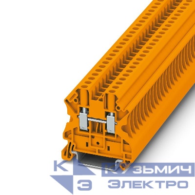 Клемма проходная КНВ 4-2-O СТЭЗ 11000017