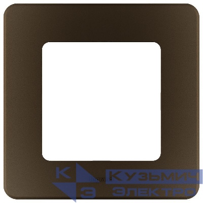 Рамка 1-м СП Inspiria IP20 бронз. IEK 673939