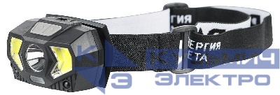 Фонарь светодиодный налобный GB-608 на батарейках 3xAAA 5Вт 7 реж. черн. Эра Б0052319