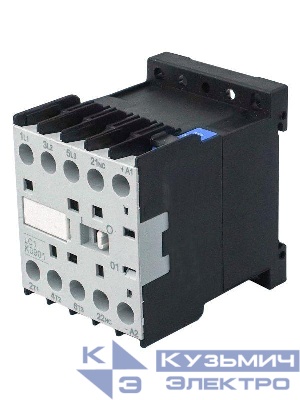 Контактор LC1K0901M7 3п 9А кат. 220В AC 1НЗ винтов. зажим Электротехник ET014462