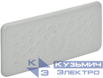 Ввод кабельный мембранный 37 отверст. d3-40мм IP65 TITAN IEK TI-02D-MC-037-65