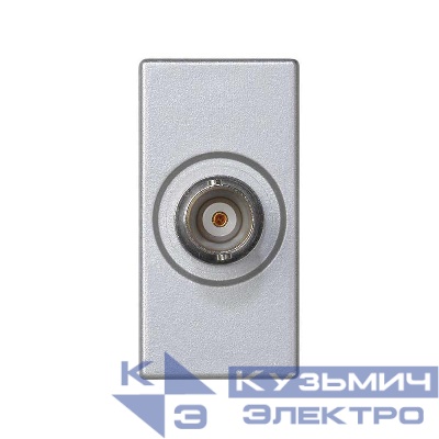 Плата с разъемом BNC "мама" пайка 22.5х45мм алюм. Simon Connect K102D-8