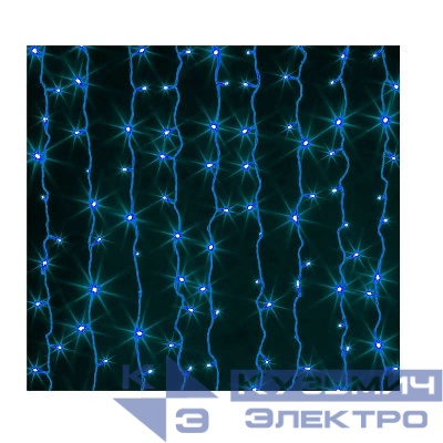 Гирлянда "Занавес" 500 LED 250х150см уличная соед. до 6 мод. син. SHLights 4690601041319