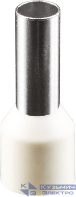 Наконечник-гильза втулочная 71 907 NET-E10-12-B10 сл. кость (уп.10шт) Navigator 71907