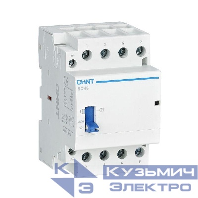 Контактор модульный NCH8-25M/40 AC 220-240В 50/60Гц ручное управление (R) CHINT 257478