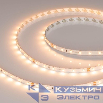 Лента светодиодная UL-A60-8mm 24V Warm 2400К 4.8Вт/м IP20 (уп.5м) Arlight 042285