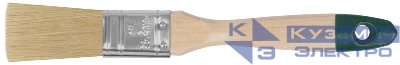 Кисть флейцевая "Хард" натур. светл. щетина дерев. ручка 1дюйм (25мм) FIT 01073