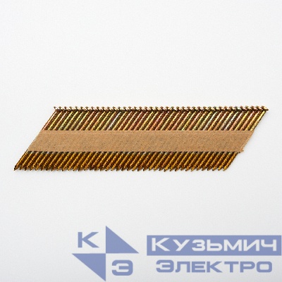 Реечные гвозди по дереву тип D34 (2,87х50, RIEG гальв. кольц. накат., 3000 шт/уп) FEDAST