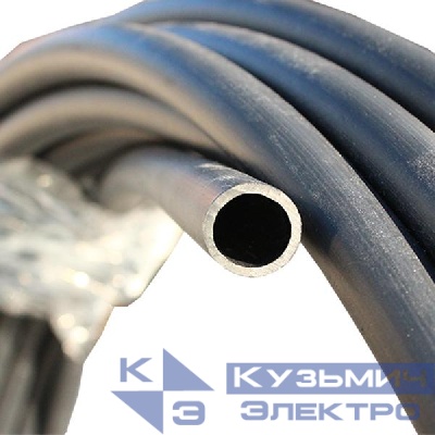 Труба гладкая ПНД техническая d16мм черн. (уп.100м) Урал Пак ГТ-1021016-100