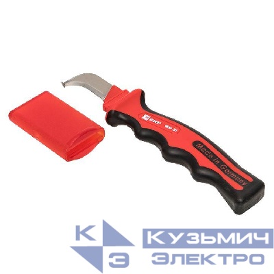 Нож для снятия изоляции с пяткой 1000В WS-31 Professional EKF ws-31