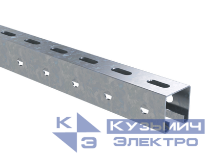 Профиль С-образный перфорир. 41х41 L3000 сталь 1.5мм LAS DKC BPL4130