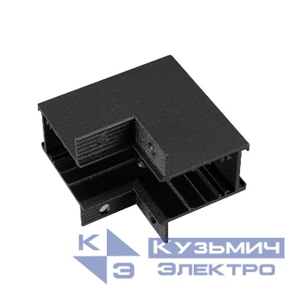 Коннектор угловой MAG-CON-MINI-2538-F-L90-INT (BK) IP20 металл Arlight 049052