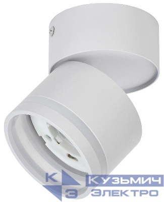 Светильник 4034 GX53 настенно-потолочный бел. IEK LT-USB0-4034-GX53-1-K01