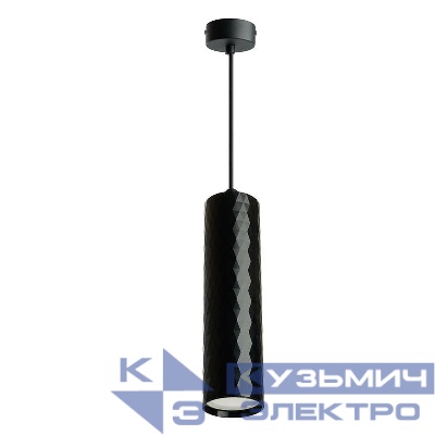 Светильник ML1888 35Вт GU10 230В MR16 D55хH200 потолочн. на подвесе черн. FERON 48670