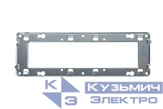 Суппорт универсальный на 6 или 8 модулей 22.5 45мм метал. Eurolan 16S-00-18WT