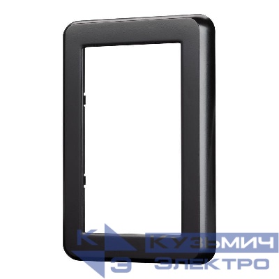 Рамка пластиковая FRM-VERSA-PL-D-BK Arlight 043771