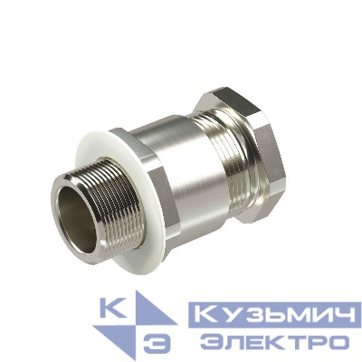 Ввод кабельный серии КН для небронир. кабеля М63х1.5 d38.8-47мм никелированная латунь IP66/IP68 DKC KH7MHK
