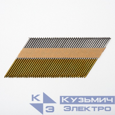 Реечные гвозди по дереву тип D34 (2,8х50, SMBrt глад., 3000 шт/уп) FEDAST