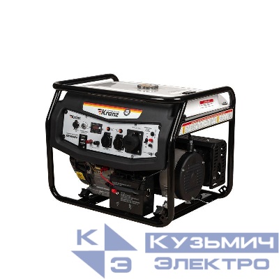 Генератор бензиновый KR9000EA 9.0кВт 230В 25л коннектор автоматики электростартер KRANZ KR-16-1138