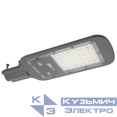 Светильник светодиодный PSL 07 50Вт 5000К IP65 AC180-260 уличный ДКУ Pro JazzWay 5041059