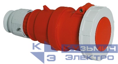 Розетка кабельная 63А 5п 3P+N+PE 6ч 400В IP67 Bals 3124