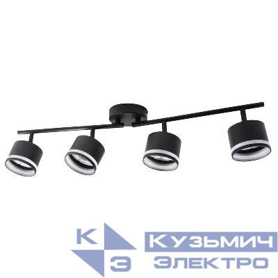 Светильник PCL-0804 max 20Вт (каждая лампа) 4xGX53 IP20 230В BL настен./потолочн. декор. под лампу JazzWay 5066922