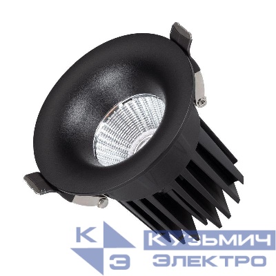 Светильник светодиодный MS-FOGGY-BUILT-R86-10W Warm3000 (BK 36 deg 230В) IP54 металл Arlight 044628
