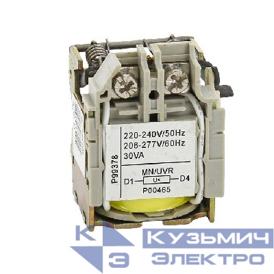 Расцепитель минимального напряжения для ВА-99С MN 100-630А EKF mccb99c-a-1