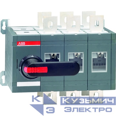 Рубильник реверсивный OT400E03C 400А ABB 1SCA022764R1950